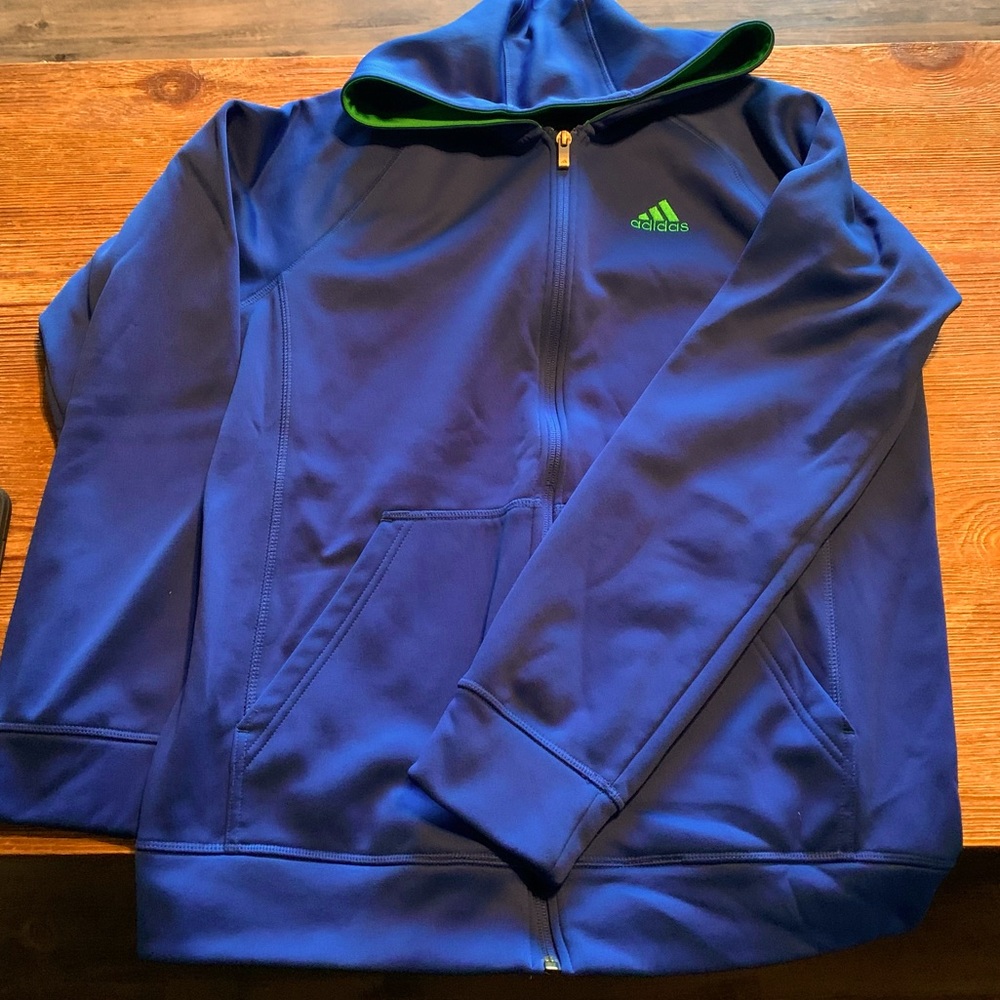Boys Adidas zip hoodie